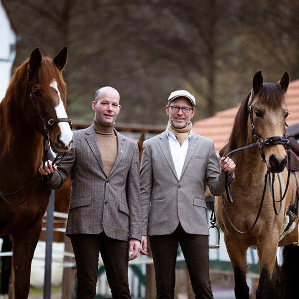 Christian Donker und Torsten Hoffmann, Reitschule Neuental