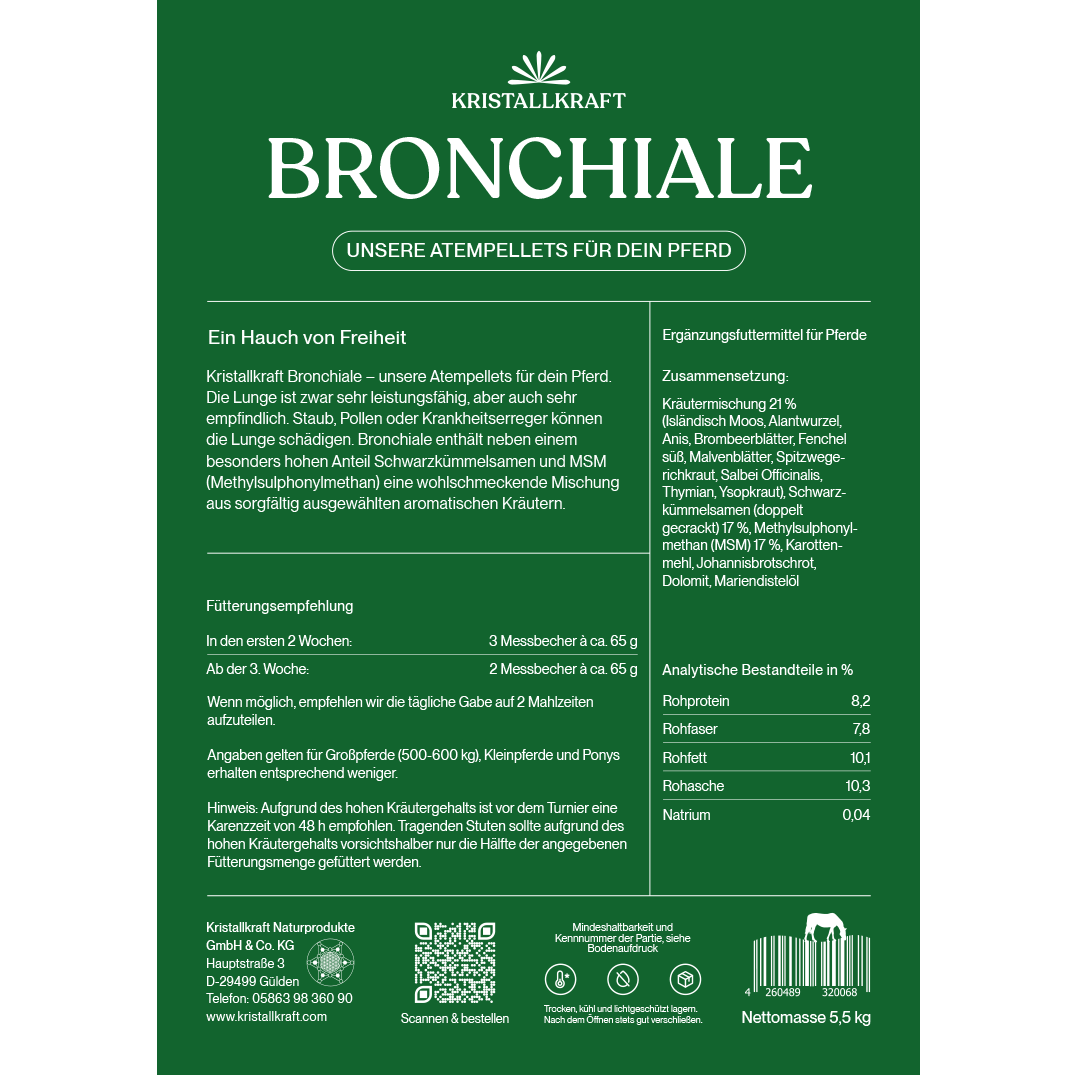 Kristallkraft Bronchiale